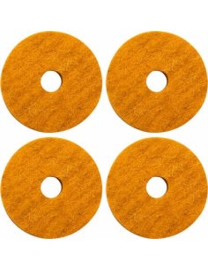 DIXON PAWS-9A1/4 FELTRINO PER BOTTOM HI-HAT ORANGE
