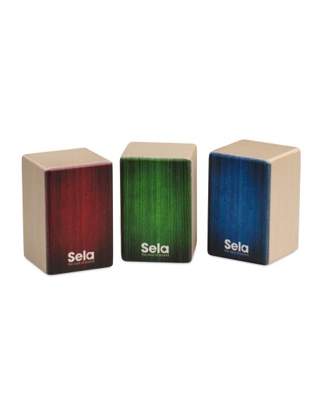 SELA MINI CAJON SHAKER SET
