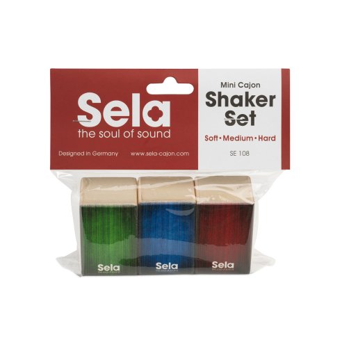SELA MINI CAJON SHAKER SET