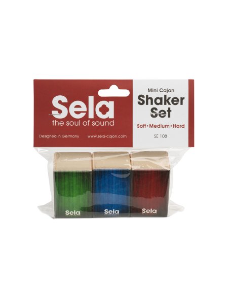 SELA MINI CAJON SHAKER SET