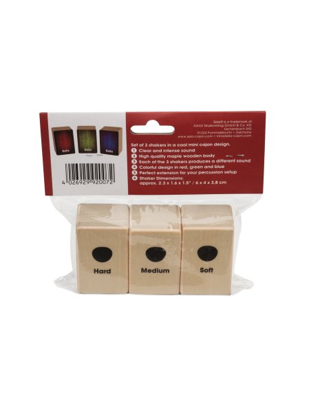 SELA MINI CAJON SHAKER SET