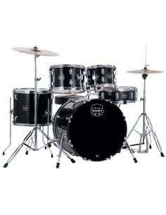 MAPEX COMET FUSION 5 PEZZI  DARK BLACK + HW E PIATTI
