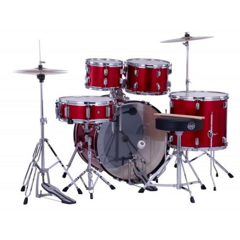 MAPEX COMET ROCK 5 PEZZI INFRA RED  + HW E PIATTI