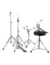 MAPEX COMET ROCK 5 PEZZI INFRA RED + HW E PIATTI