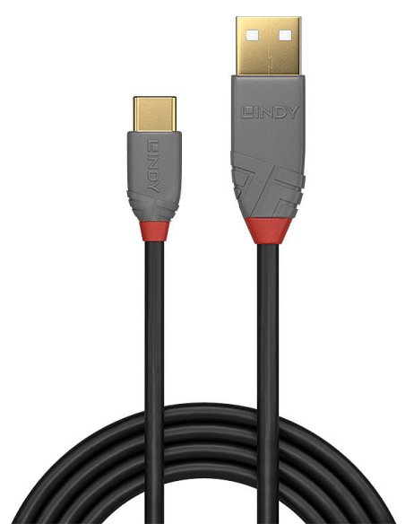 LINDY CAVO USB 2.0 A-C ANTHRA 2 MT