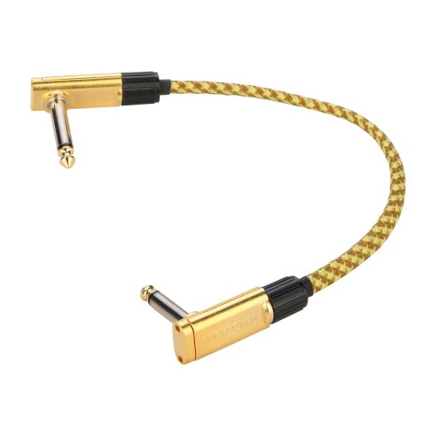 ROCKBOARD FLAT PATCH CABLE VINTAGE TWEED 20 CM.