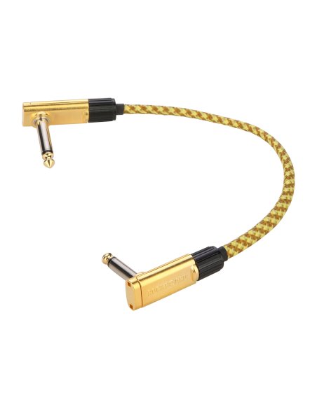 ROCKBOARD FLAT PATCH CABLE VINTAGE TWEED 20 CM.