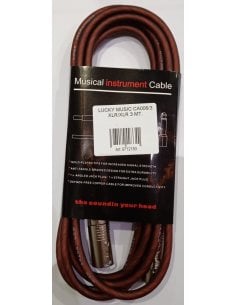 BACKVOX CA006/3 XLR/XLR 3 MT.