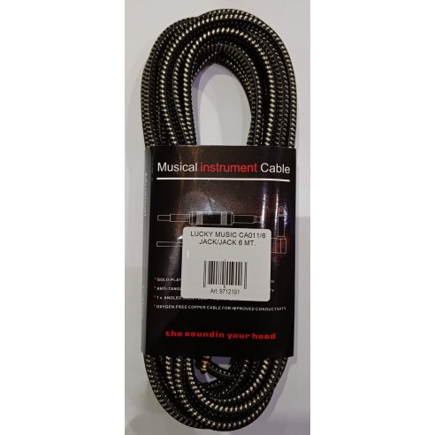 BACKVOX CA011/6 JACK/JACK 6 MT.