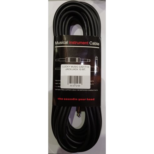 BACKVOX CA017/10 JACK/JACK 10 MT.