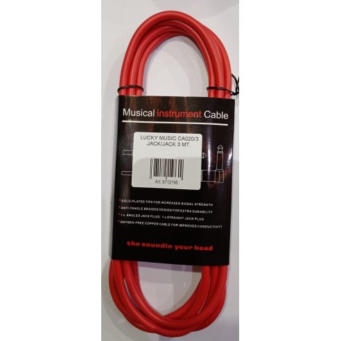 BACKVOX CA020/3 JACK/JACK 3 MT.