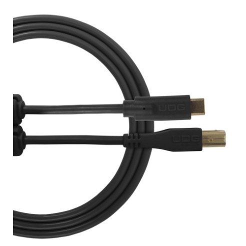 UDG ULTIMATE AUDIO CABLE USB 2.0 C-B BLACK STRAIGHT 1,5m