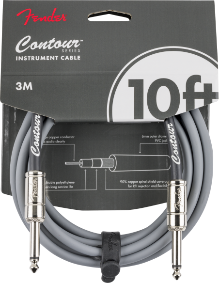 FENDER CABLE 10' CONTOUR INS