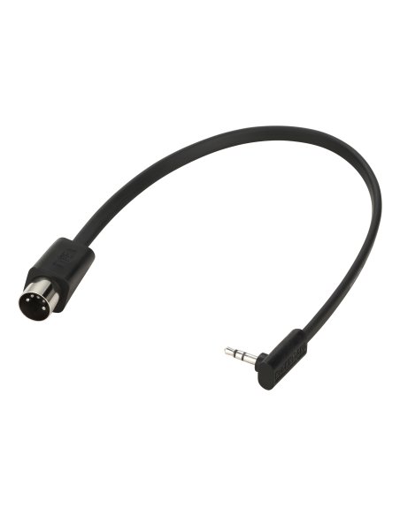 ROCKBOARD RBO CAB F TMA 30 BK MINI TRS MIDI TYPE A CABLE 30 CM.