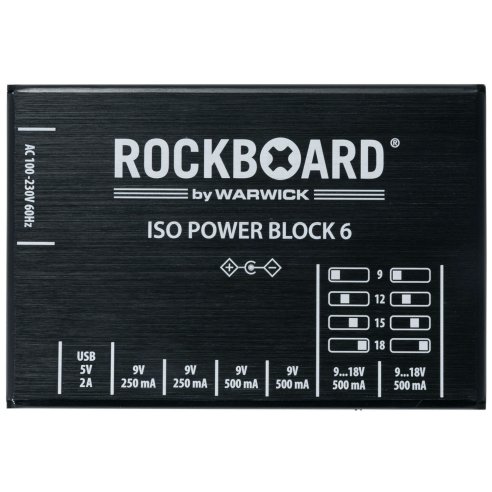 ROCKBOARD RBO POWER BLOCK ISO 6 IEC