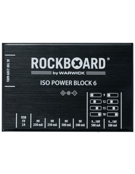 ROCKBOARD RBO POWER BLOCK ISO 6 IEC