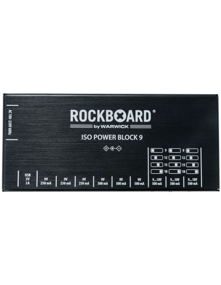 ROCKBOARD RBO POWER BLOCK ISO 9 IEC