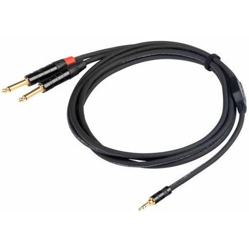 PROEL CHLP170LU15XL JACK 3.5 2 JACK MONO 1.5MT.