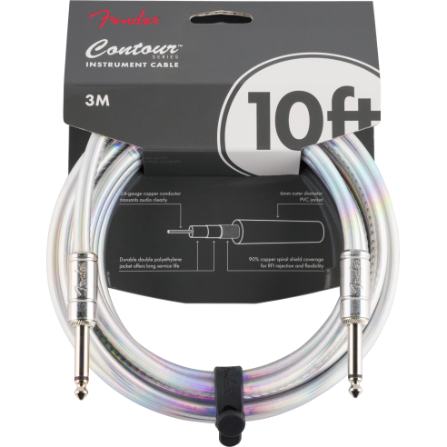 FENDER CABLE 10' CONTOUR GALAXY