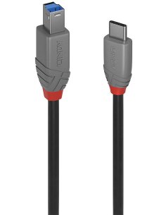 LINDY CAVO USB 3.2 C-B ANTHRA 3 MT
