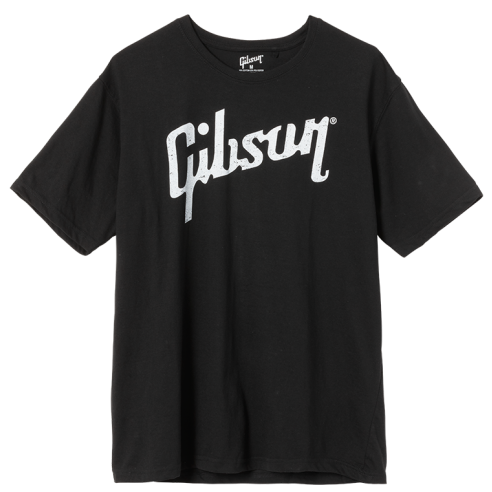 GIBSON LOGO T-SHIRT SMALL BLACK