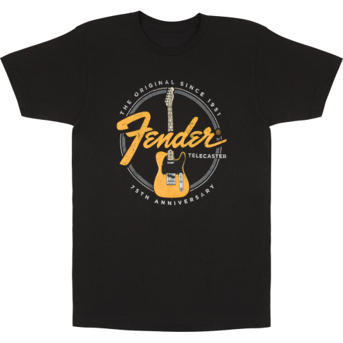 FENDER TELECASTER 75TH BLACK MEDIUM