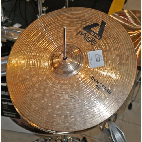 PAISTE ALPHA 16" THIN CRASH