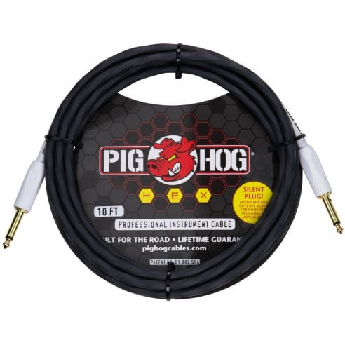 PIG HOG HEX SILENT CABLE 3MT. GREY