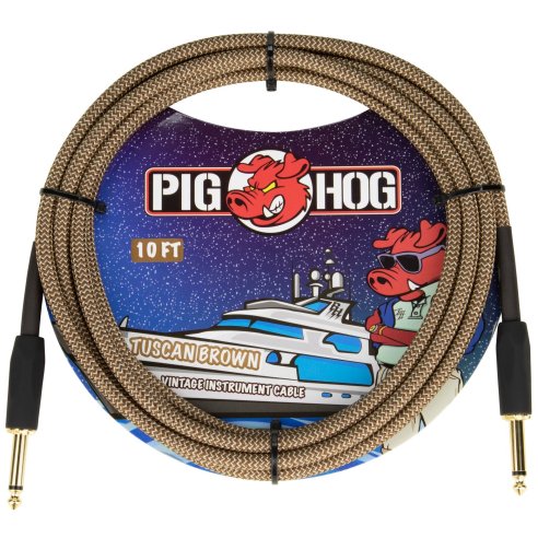 PIG HOG VINTAGE CABLE 3MT. TUSCAN BROWN