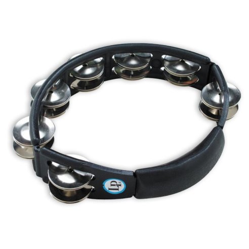 LP 150 HANDHELD STEEL TAMBOURINE BLACK