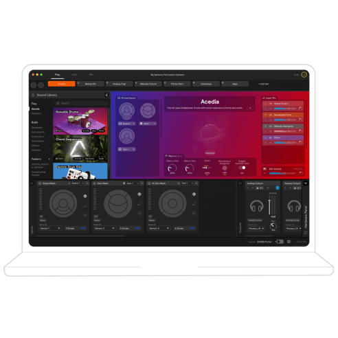EVANS HYBRID SENSORY PERCUSSION BUNDLE