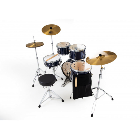 PEARL RS585BC/C743 ROADSHOW 5 PCS BLUE ROYAL + SABIAN CYMBALS