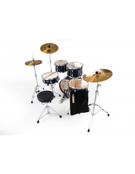 PEARL RS585BC/C743 ROADSHOW 5 PCS BLUE ROYAL + SABIAN CYMBALS
