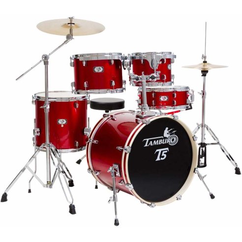 TAMBURO T5S18BRDSK RED SPARKLE