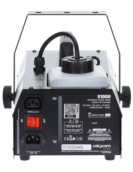 ALGAM LIGHTING S1000 SMOKE MACHINE