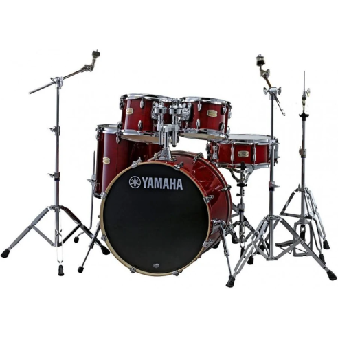 YAMAHA SBP0F5 STAGE CUSTOM CRANBERRY RED + HW780