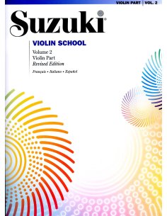 SUZUKI VIOLIN SCHOOL VOLUME 2 + CD