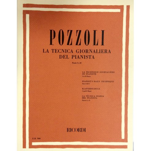 POZZOLI TECNICA GIORNALIERA DEL PIANISTA PARTE I E II