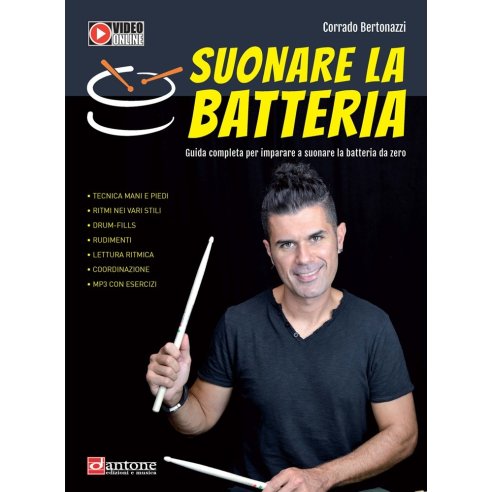 BERTONAZZI SUONARE LA BATTERIA