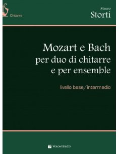 STORTI MOZART E BACH DUO DI CHITARRE