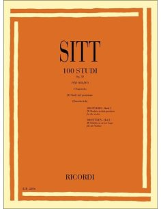 SITT 100 STUDI OP. 32 PER VIOLINO VOLUME 1