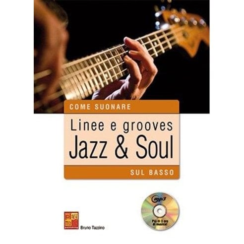 TAZZINO LINEE E GROOVES JAZZ & SOUL SUL BASSO + CD
