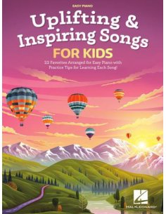 AAVV UPLIFTING & INSPIRING SONGS FOR KIDS - EASY PIANO