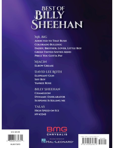 BILLY SHEEHAN BEST OF