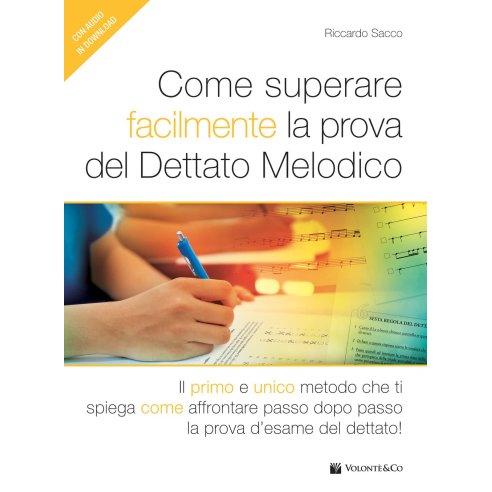 SACCO COME SUPERARE FACILMENTE PROVA DEL DETTATO MELODICO