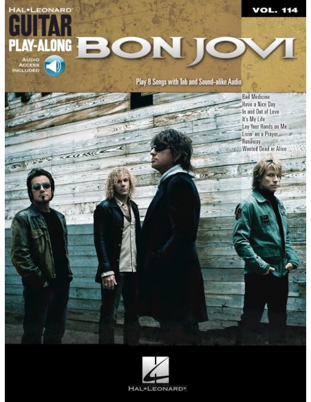 GUITAR PLAY ALONG BON JOVI + AOL