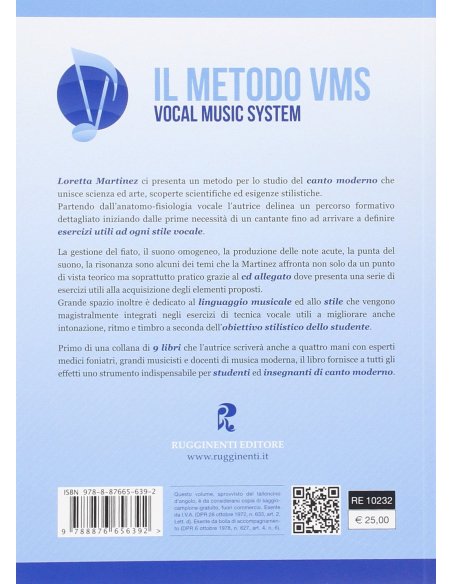 MARTINEZ LORETTA IL METODO VMS