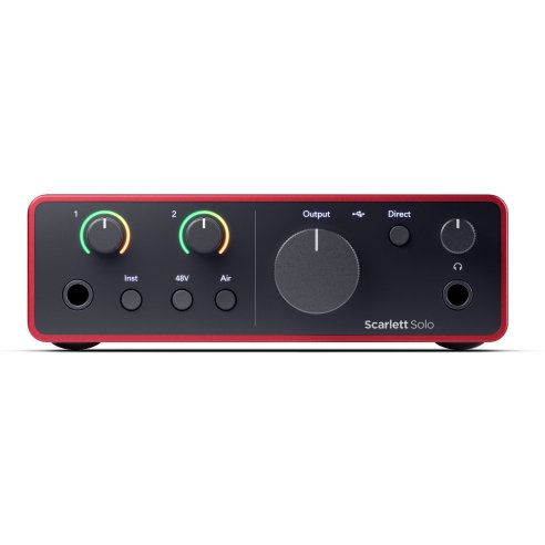 FOCUSRITE SCARLETT SOLO 4TH GENERATION