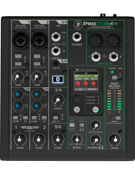 MACKIE PROFX6V3+