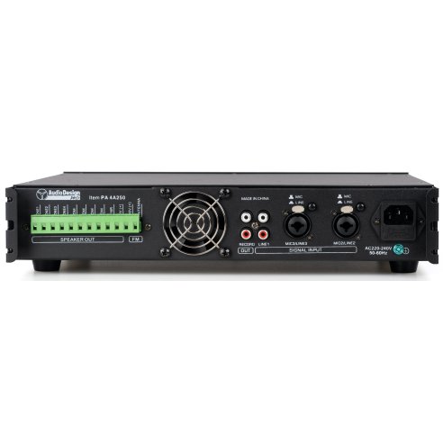 AUDIODESIGN PA 4A350 HDMI AMP.4 ZONE 350W